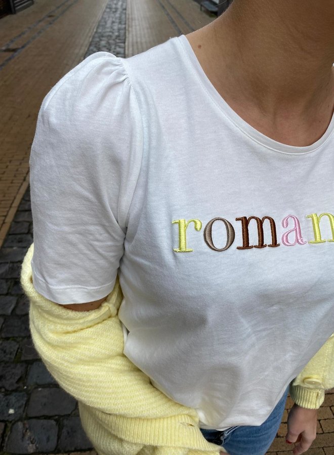 SF romance tee white