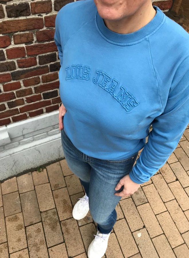 Lois sweater iris blue