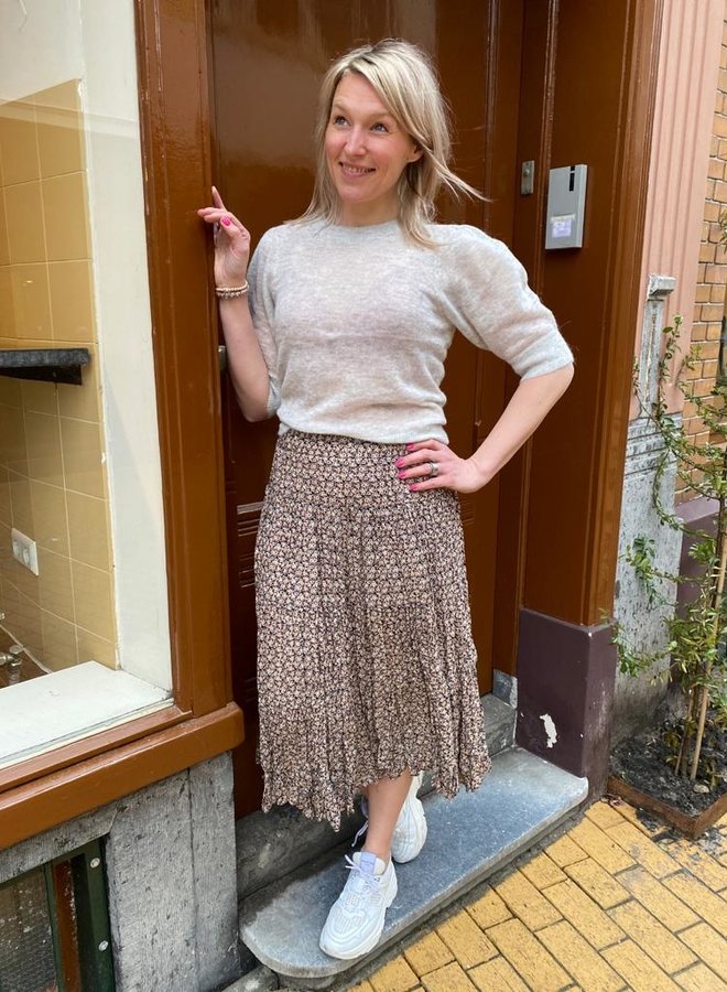 Second Female frank midi skirt