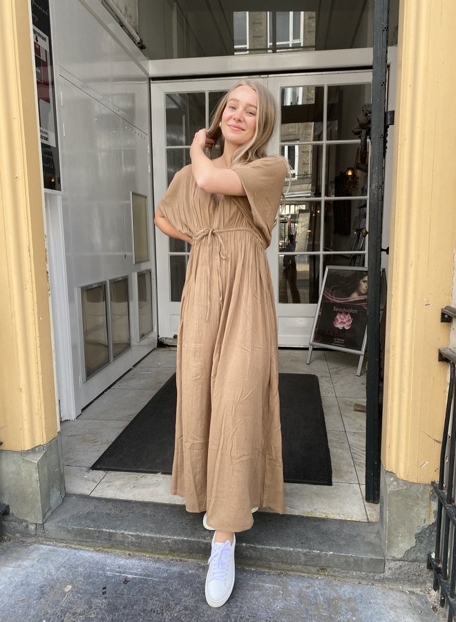 BY BAR long dress khaki