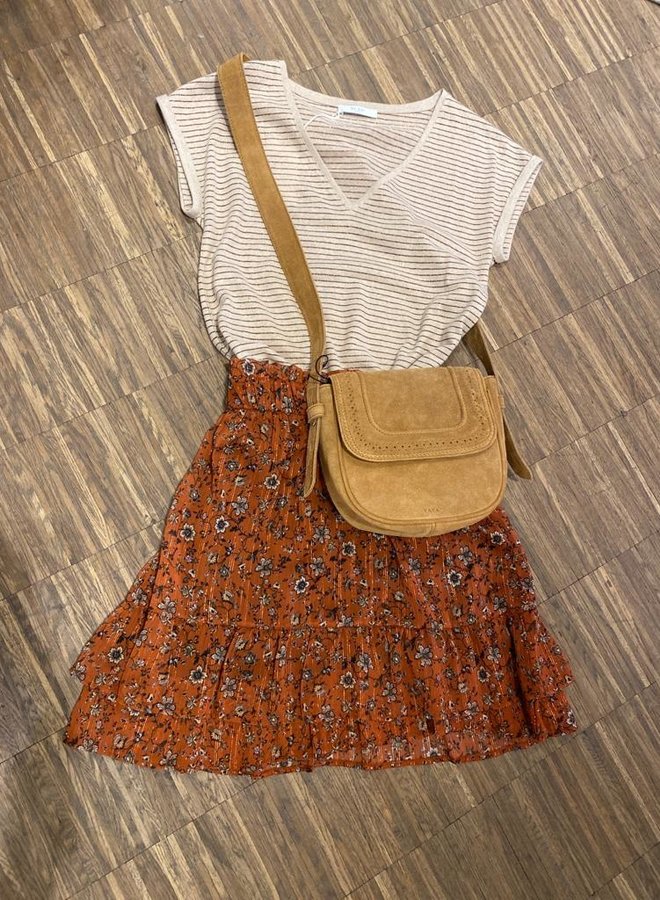 Les Favorites marli skirt rust