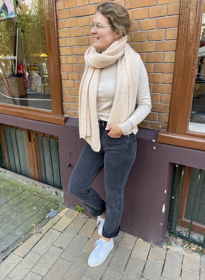 Knit-ted lauren pullover latte