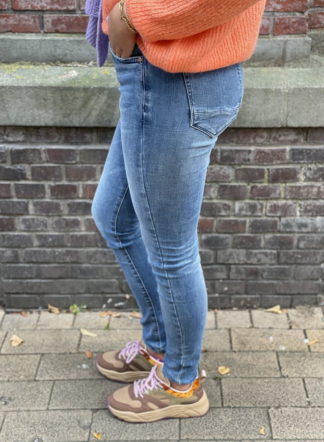 Circle pippa jeans whipped blue