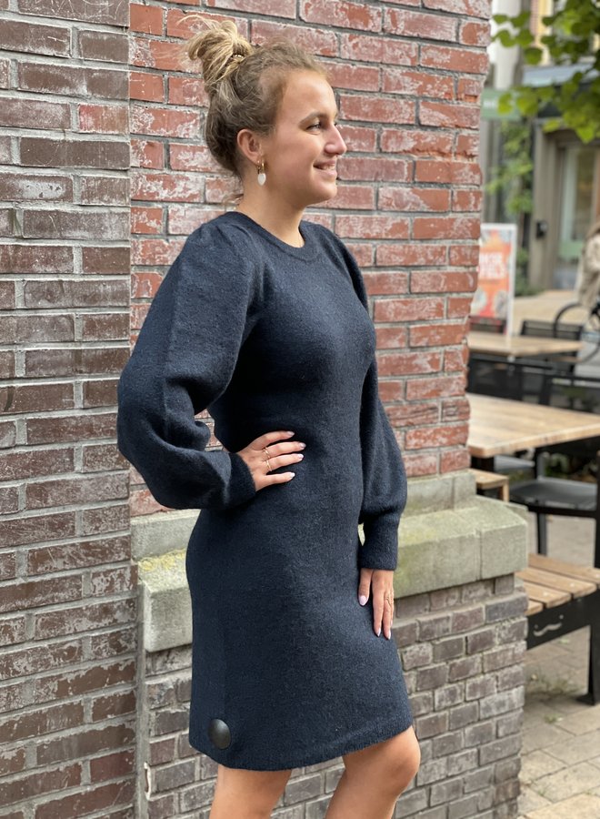 Second F. kalliroi knit dress blue