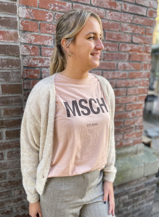 Moss alva tee rose