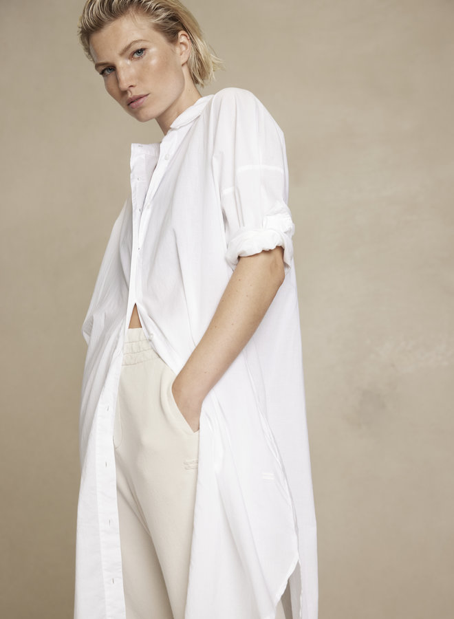 10days beach shirt aloha white