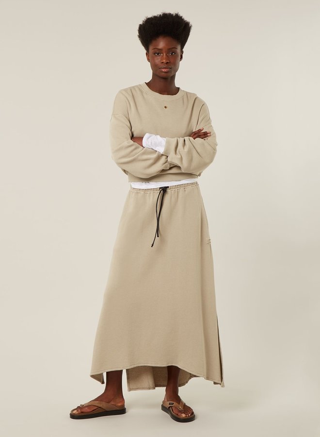 10DAYS midi skirt fog