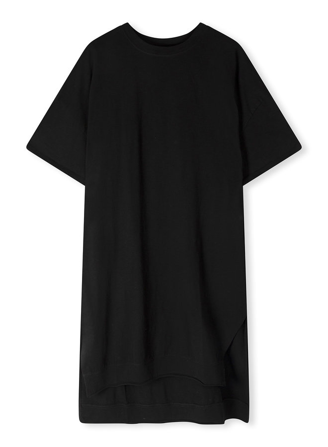 10days oversized dress heart black