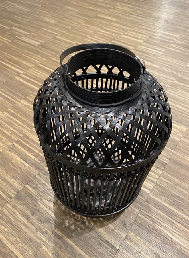 Bloomingville  tilla lantern black bamboo