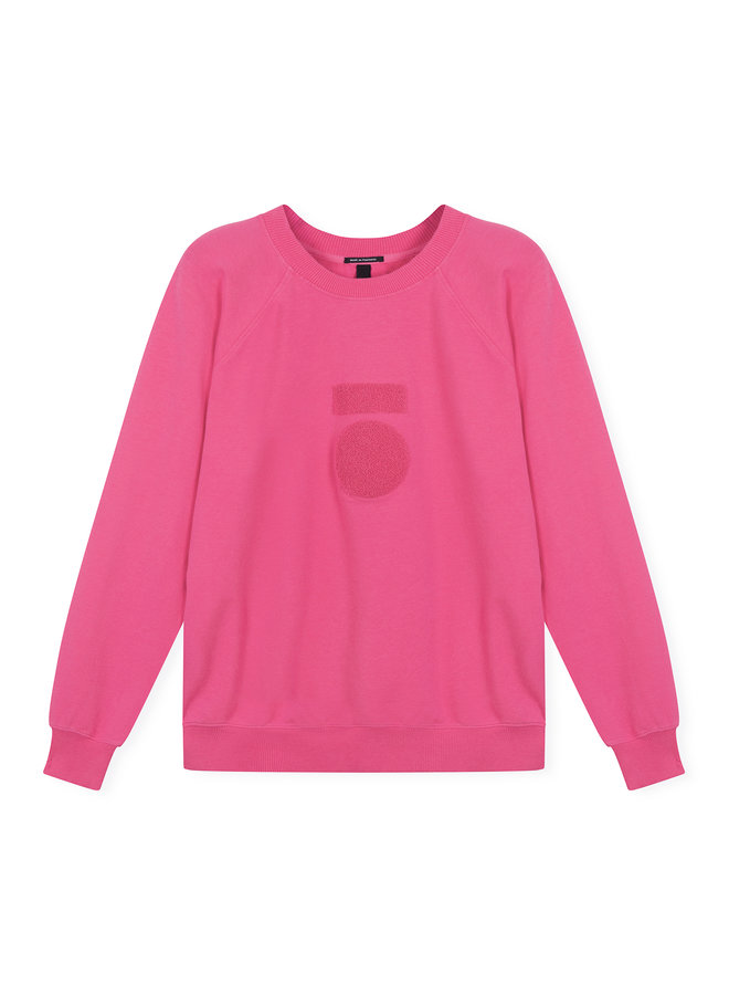 10DAYS sweater medal pink