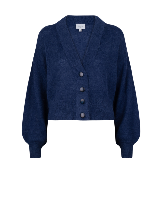 Dante6 jessy cropped cardigan blue