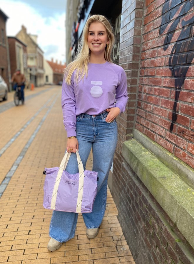 10days icon sweater lilac