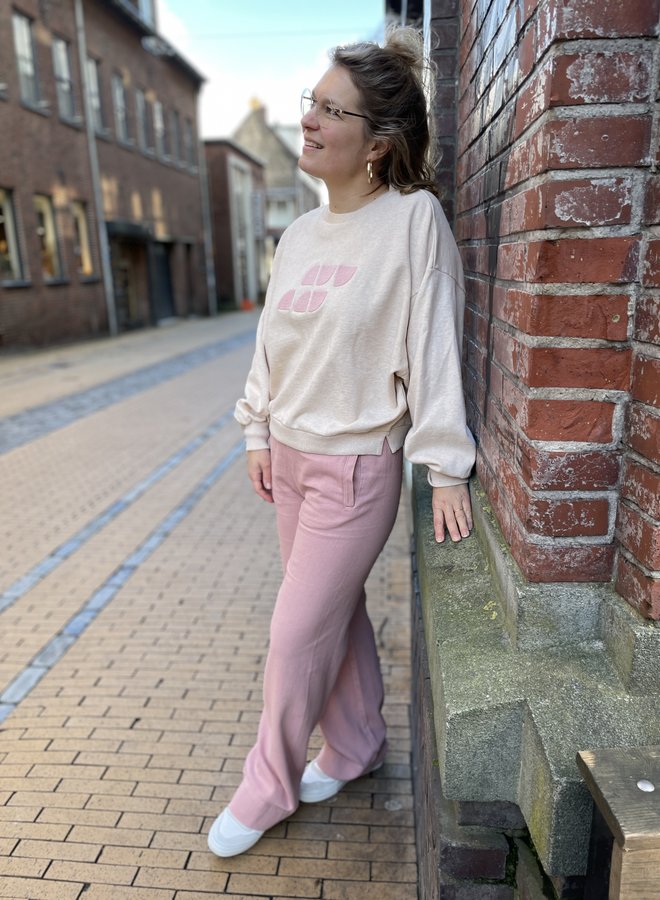 BY BAR mees twill pant rose