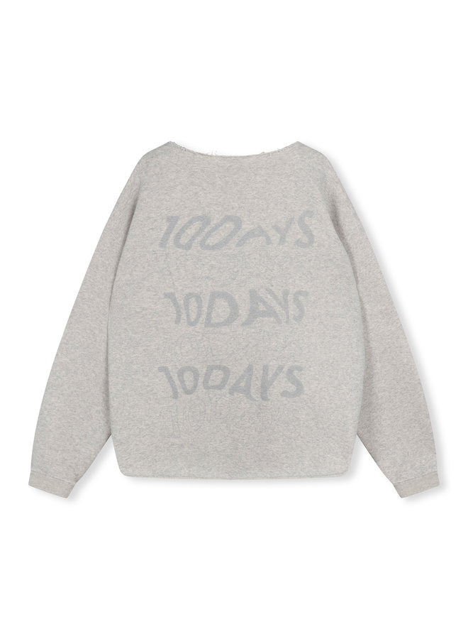 10days statement sweater grey