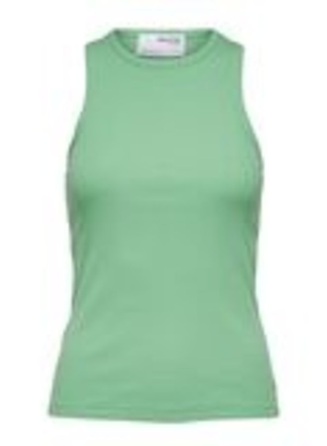 SF anna o-neck tank top green