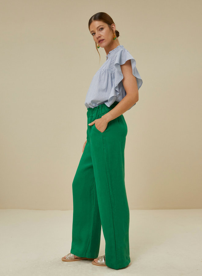 BY BAR robyn linen pant green