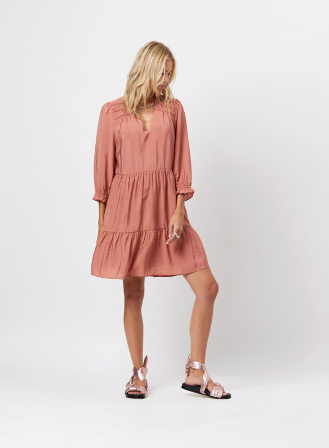 Dante6 starlight mini dress blush