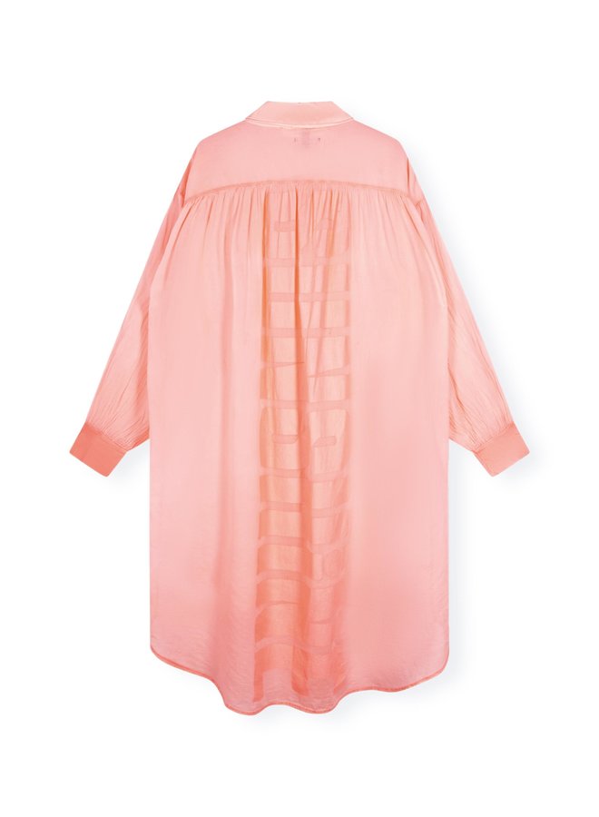 10days shirt dress paris coral