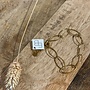 Ellen beekmans armband met grote ovale schakels