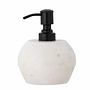 Bloomingville inoa soap dispenser white marble