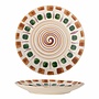 Bloomingville W23 shama plate green dia 27cm