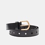 Fabienne C. cut out star belt black