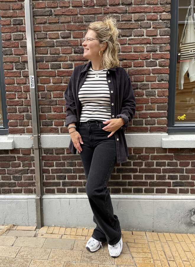 Lois palazzo jeans 2142-7050 black