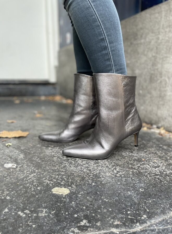 Fds denise metallic boots silver