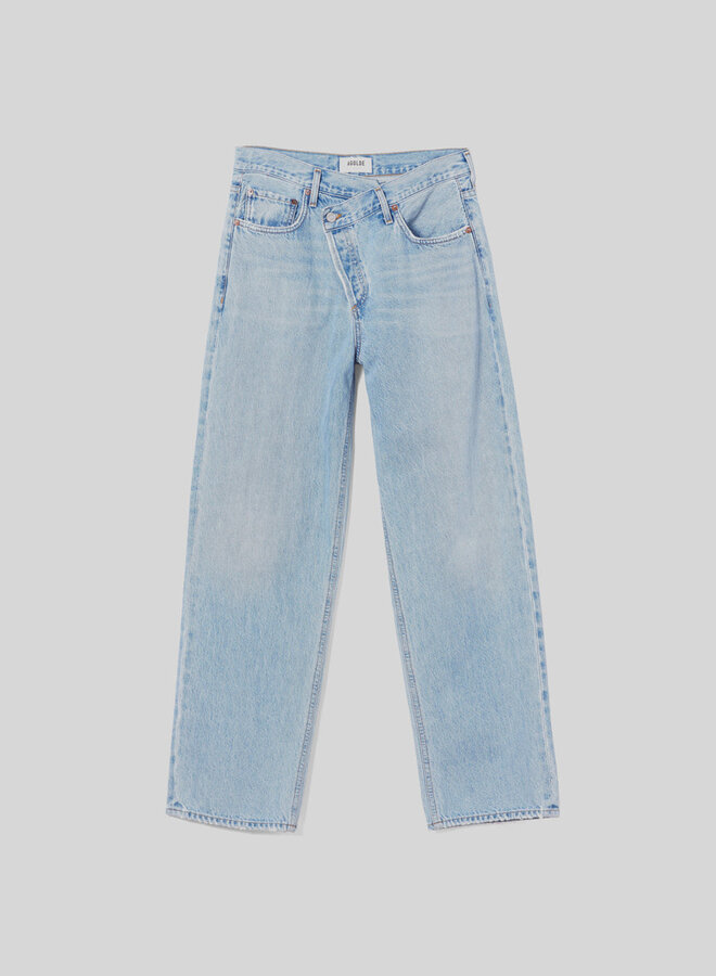 Agolde criss cross jeans wired