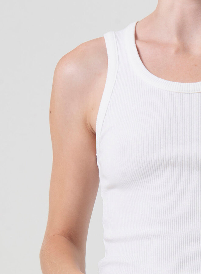 Agolde poppy tank white