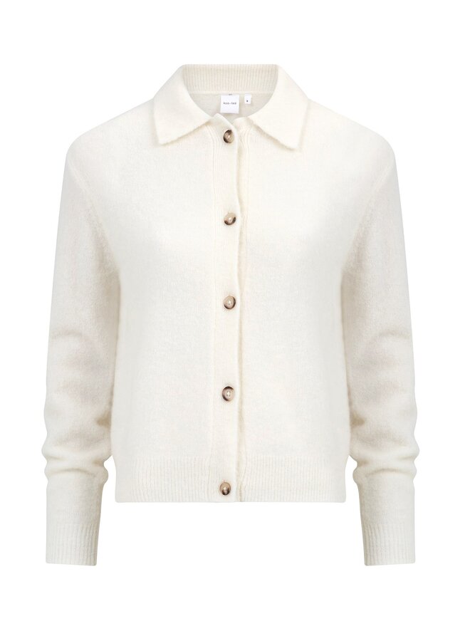 Knit-ted danny cardigan ivory