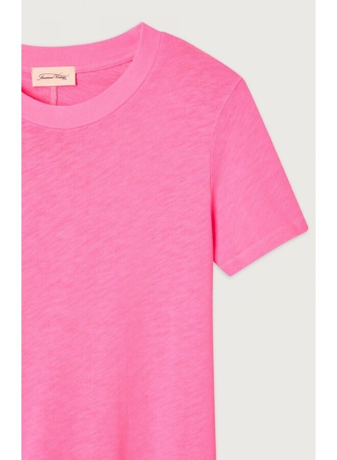 American V. son28 t-shirt pink