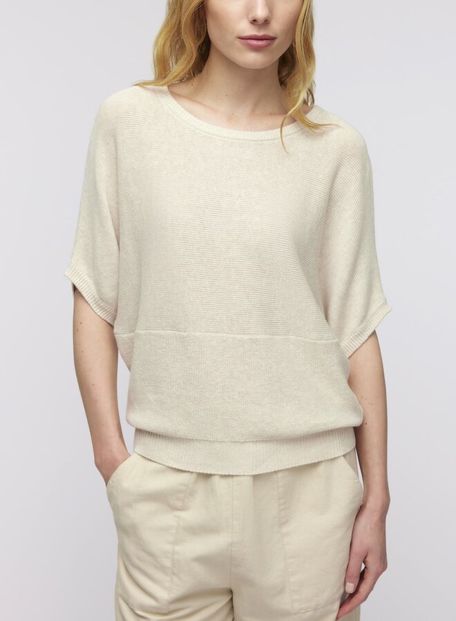 Knit-ted diga top sand