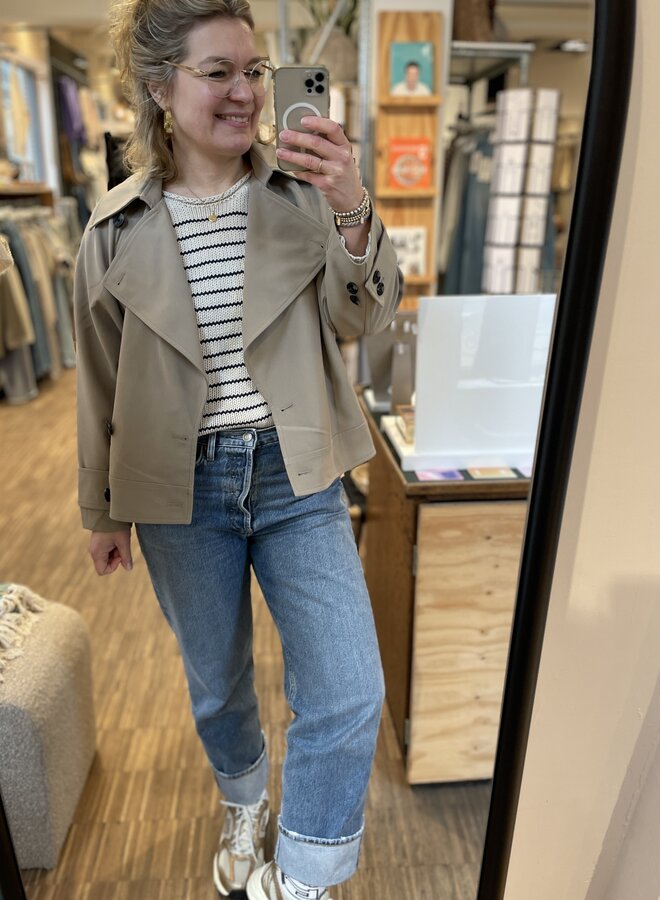 Second F. silvia trech jacket cashew