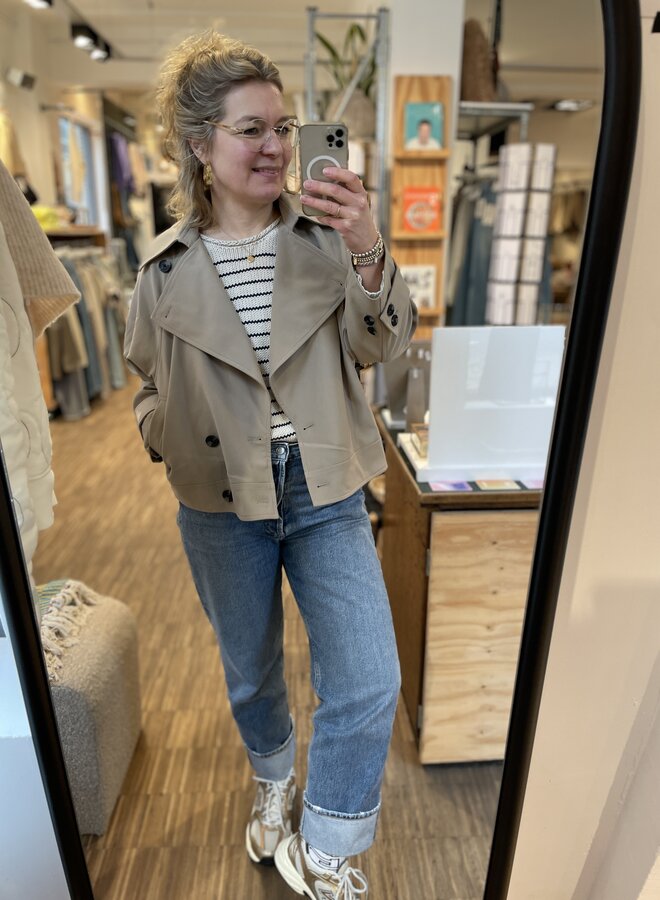 Second F. silvia trech jacket cashew