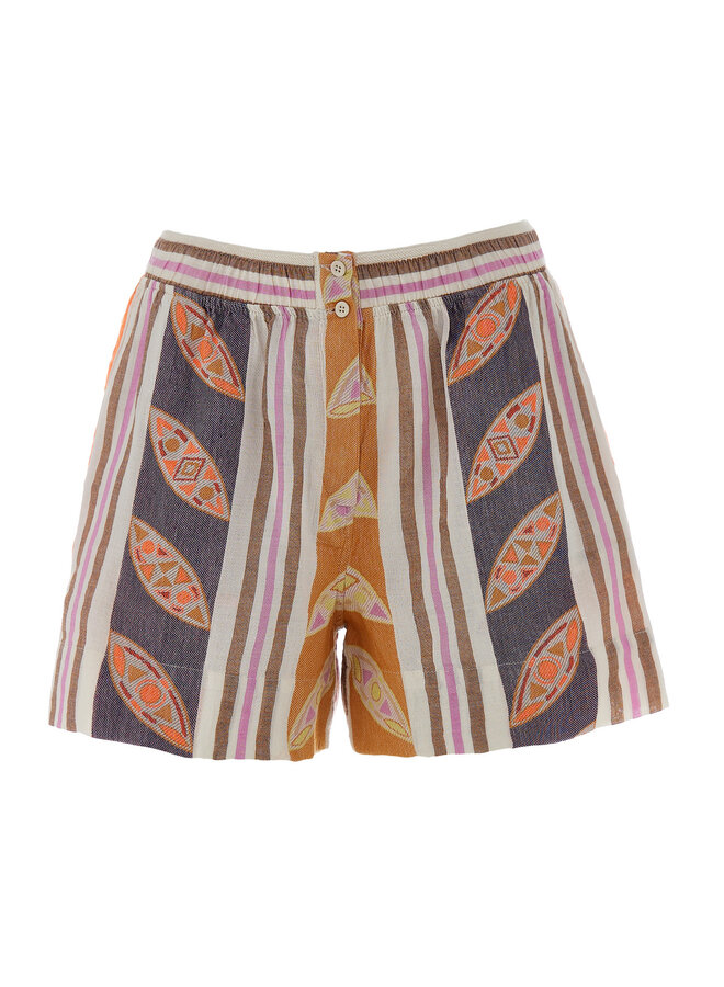 Devotion short dialekti orange/lila