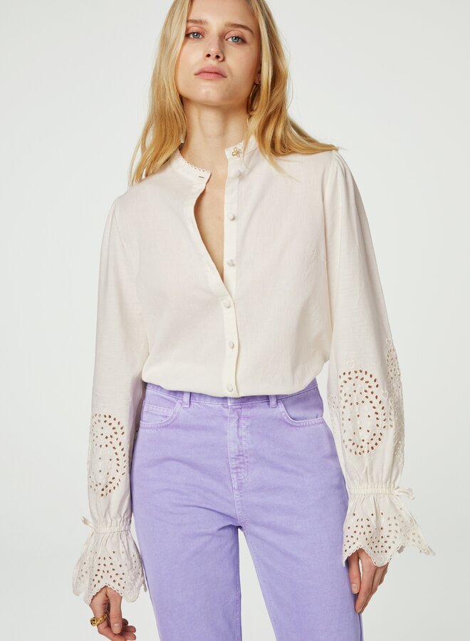 Fabienne C. clarissa blouse white