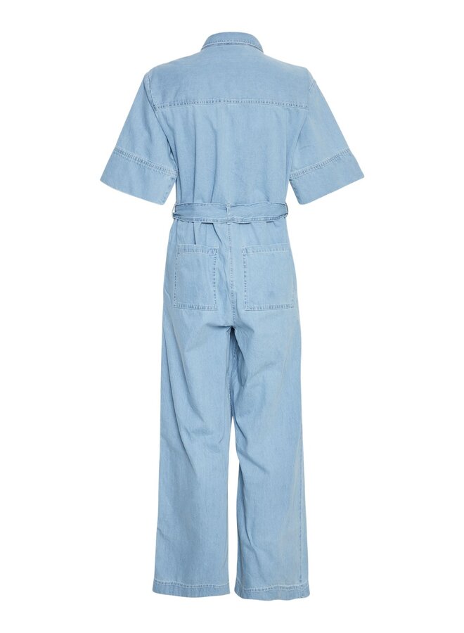 Moss shayla 2/4 jumpsuit blue