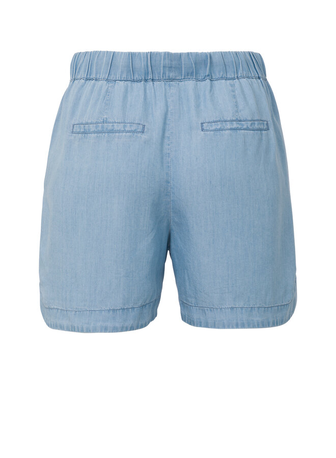 Yaya chambray shorts