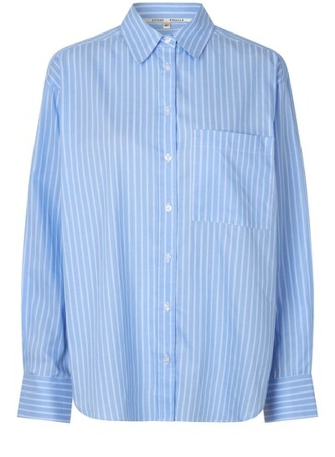 Second F. amale shirt blue stripe