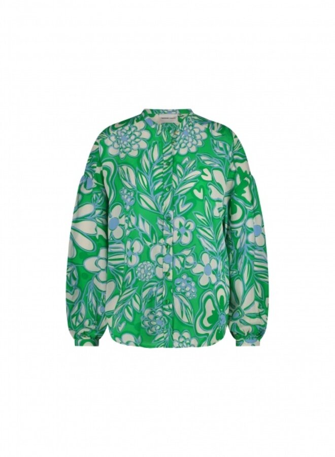 Fabienne C. lexi blouse green