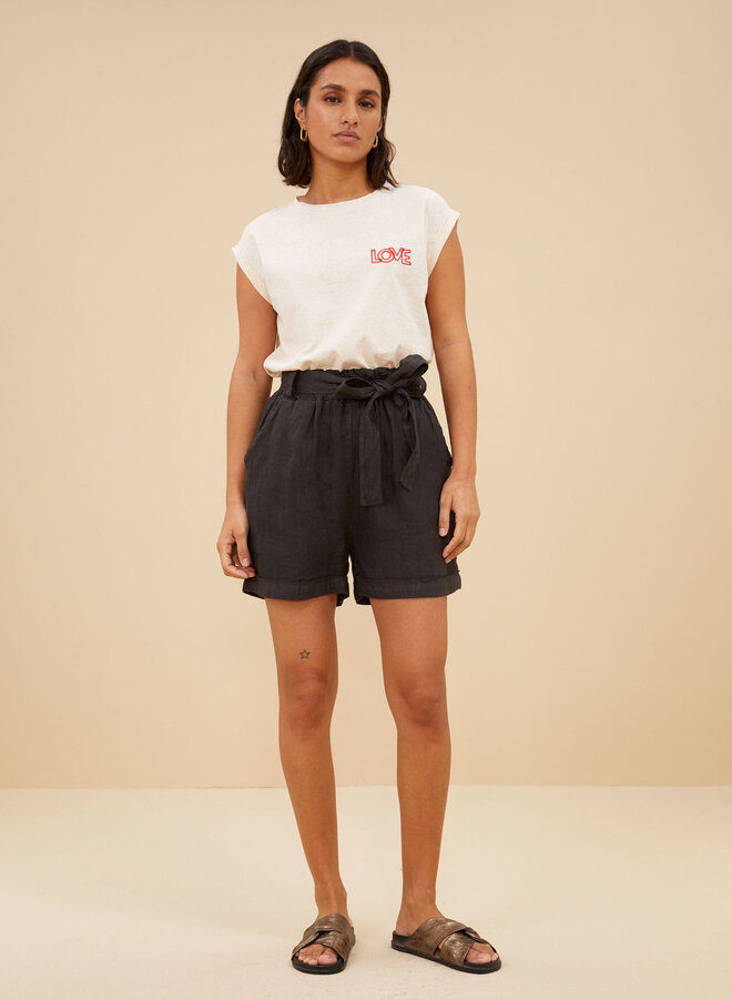 BY BAR thelma small love top oyster