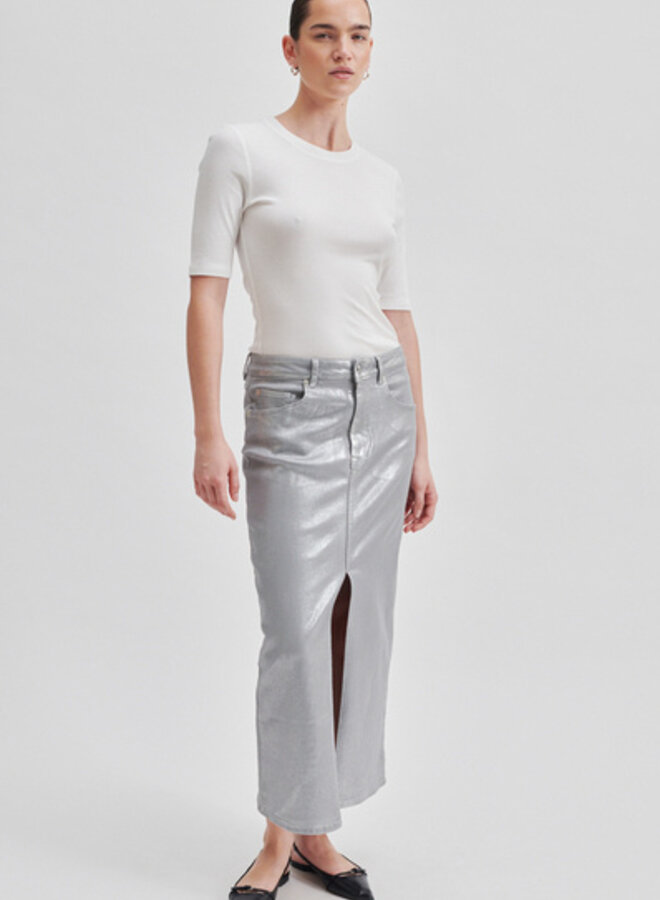 Second F. aspect skirt silver