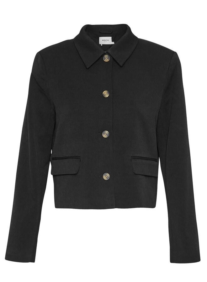 Moss henrika blazer black