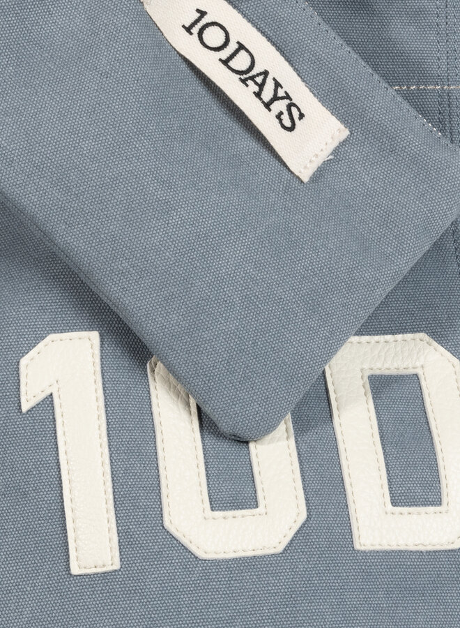 10days canvas shopper graphite