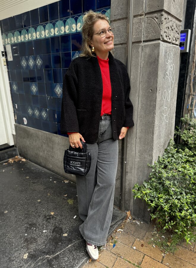 Knit-ted joko jacket black