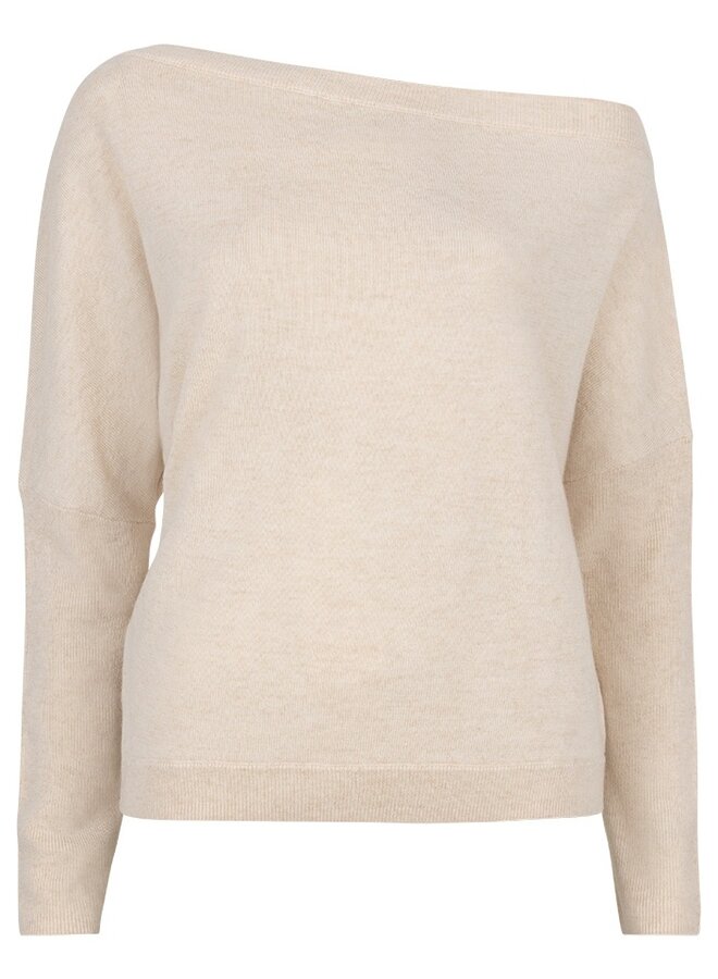 Dante6 aider asymmetrical sweater vanilla