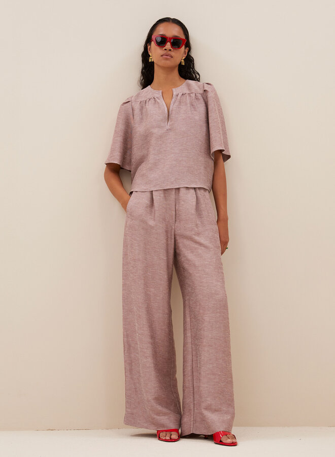 By Bar  blake gloss blouse mellow rose