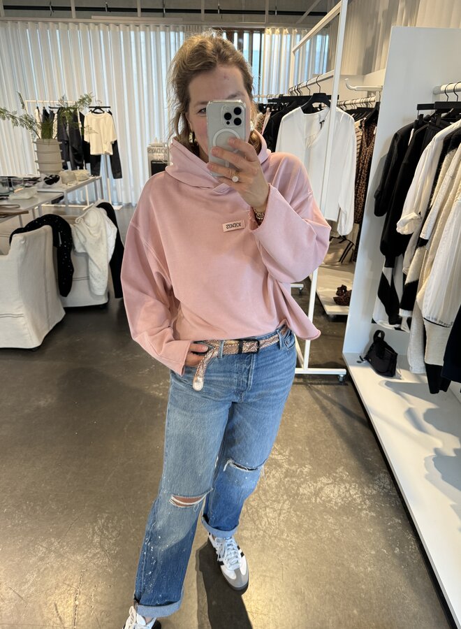 10days statement hoodie raspberry