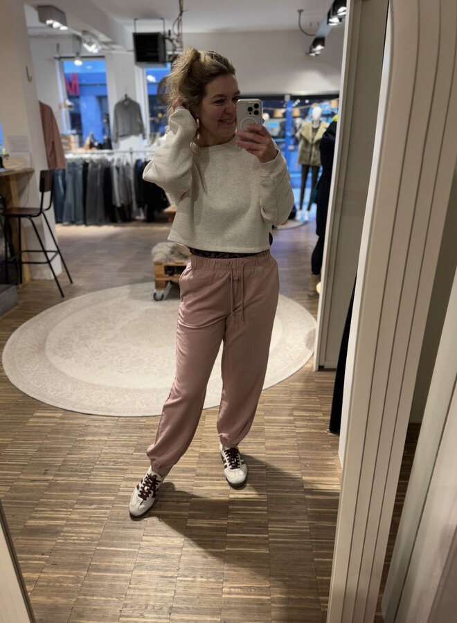 10DAYS bar jogger fleece raspberry